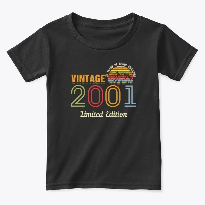 20 Year Old Vintage 2001 Limited Edition